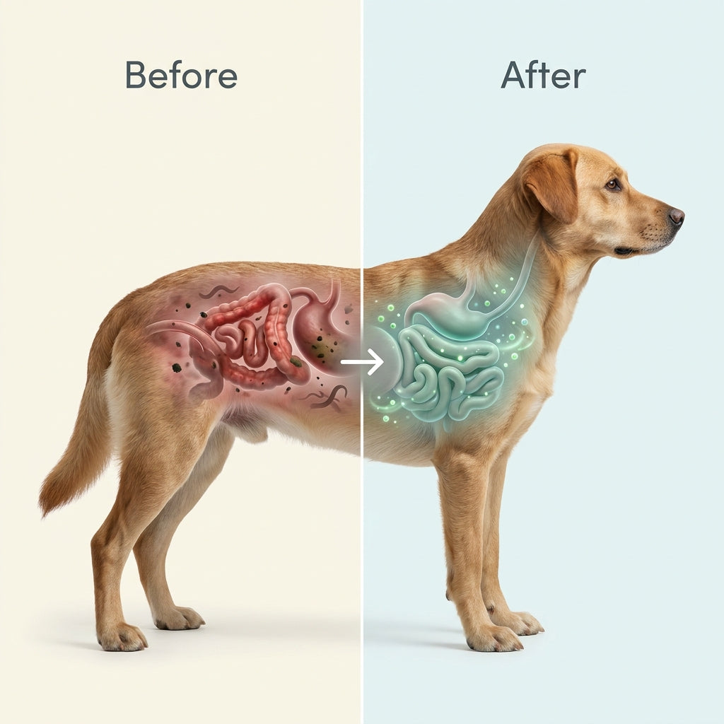 Purella dog wellness routine
