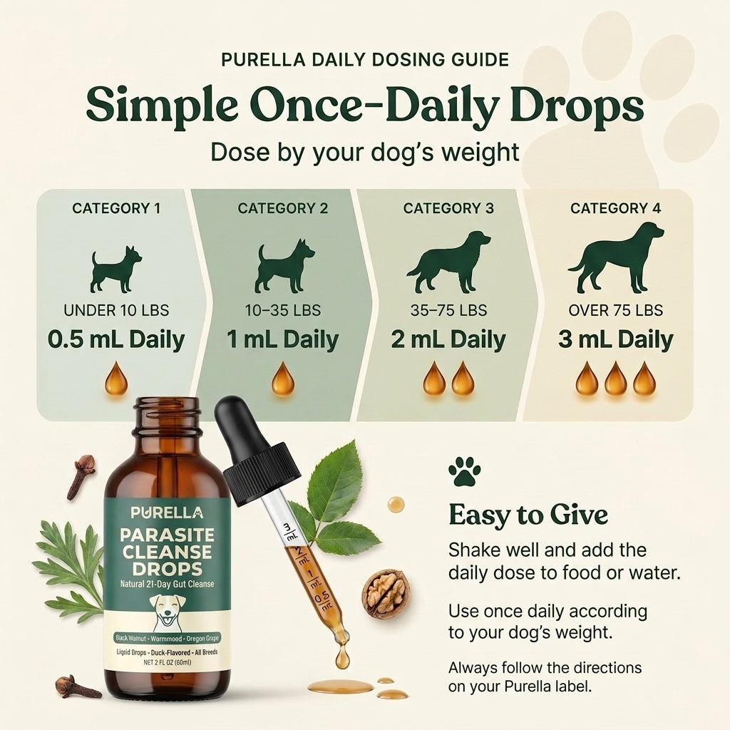 Daily Parasite & Gut Support for Dogs